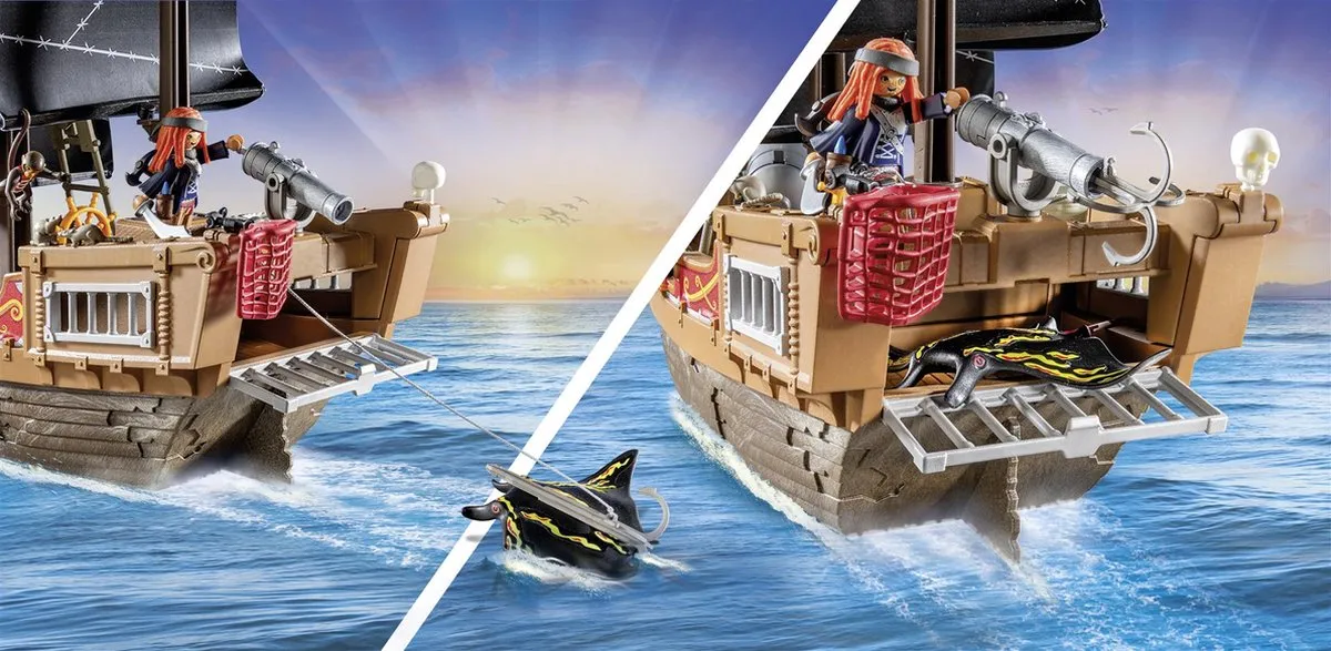 Playmobil Pirates Groot Piratenschip 71530 - Multicolor