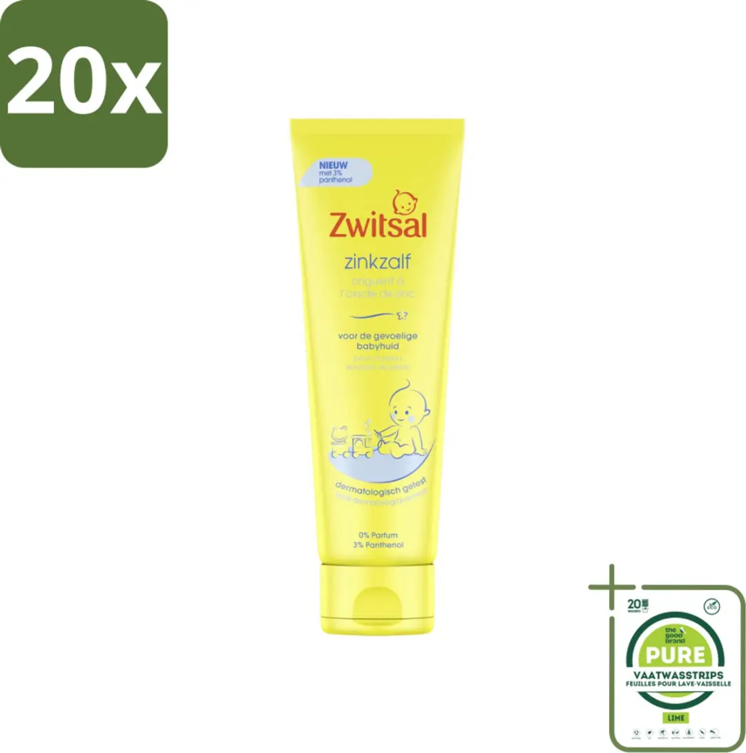 20 x Zwitsal 0% Parfum