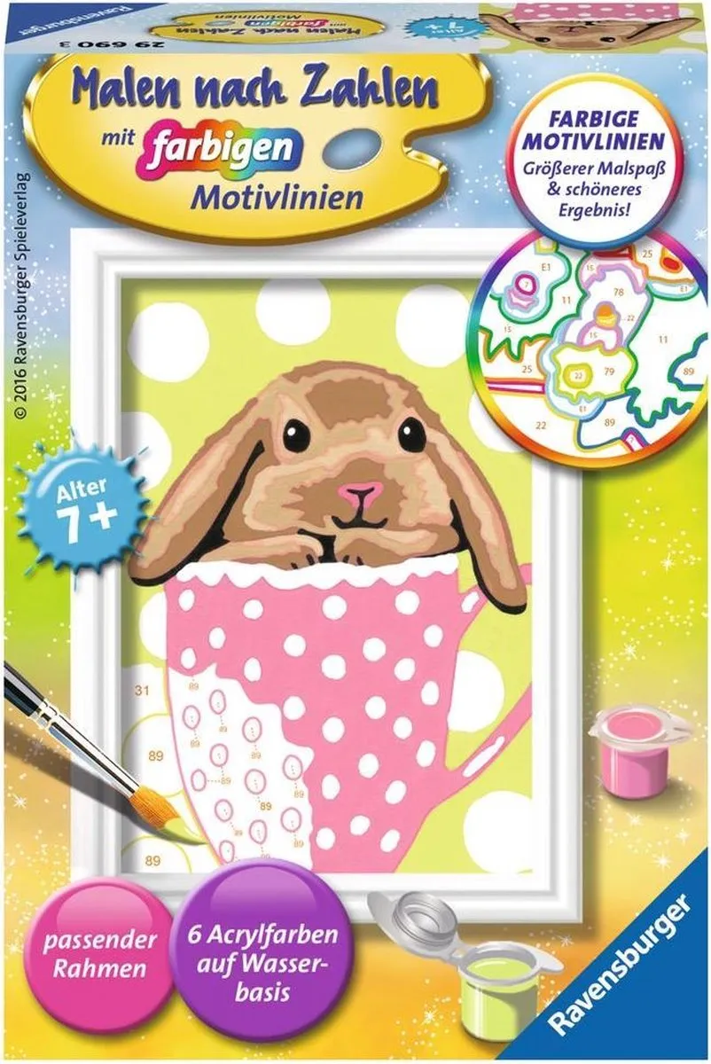 Ravensburger Schilderen op Nummer Süßes Schlappohr
