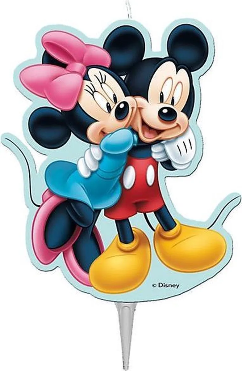 Disney Mickey Mouse Dekobacktaartkaarsje