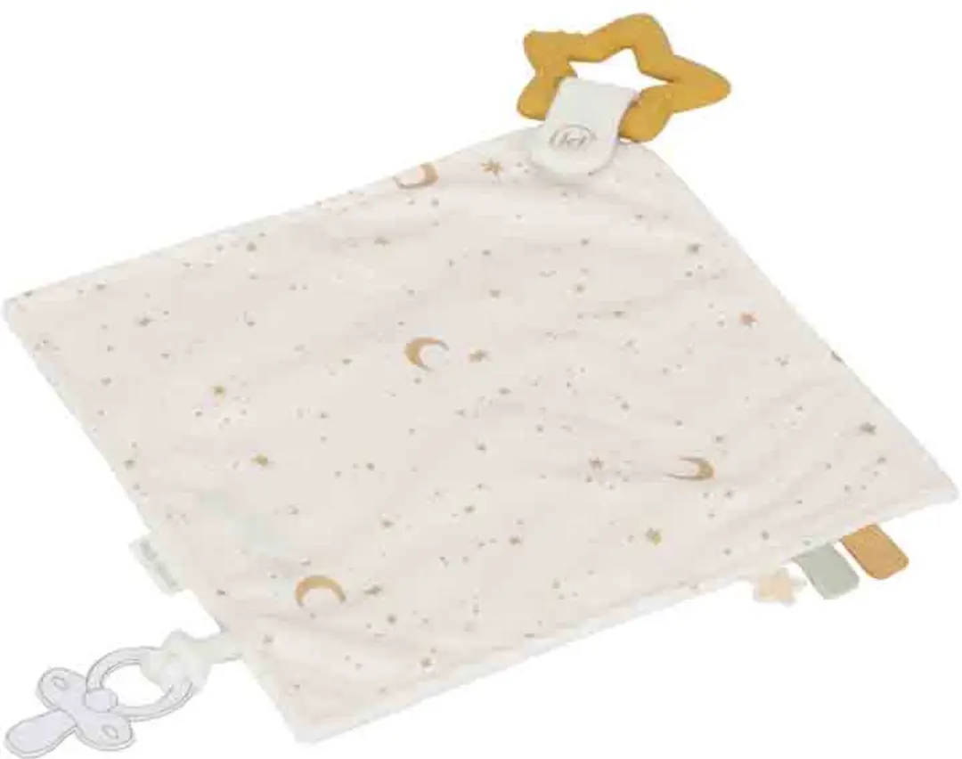 Little Dutch Newborn Naturals Knuffeldoekje Wit - afbeelding 2 van 6