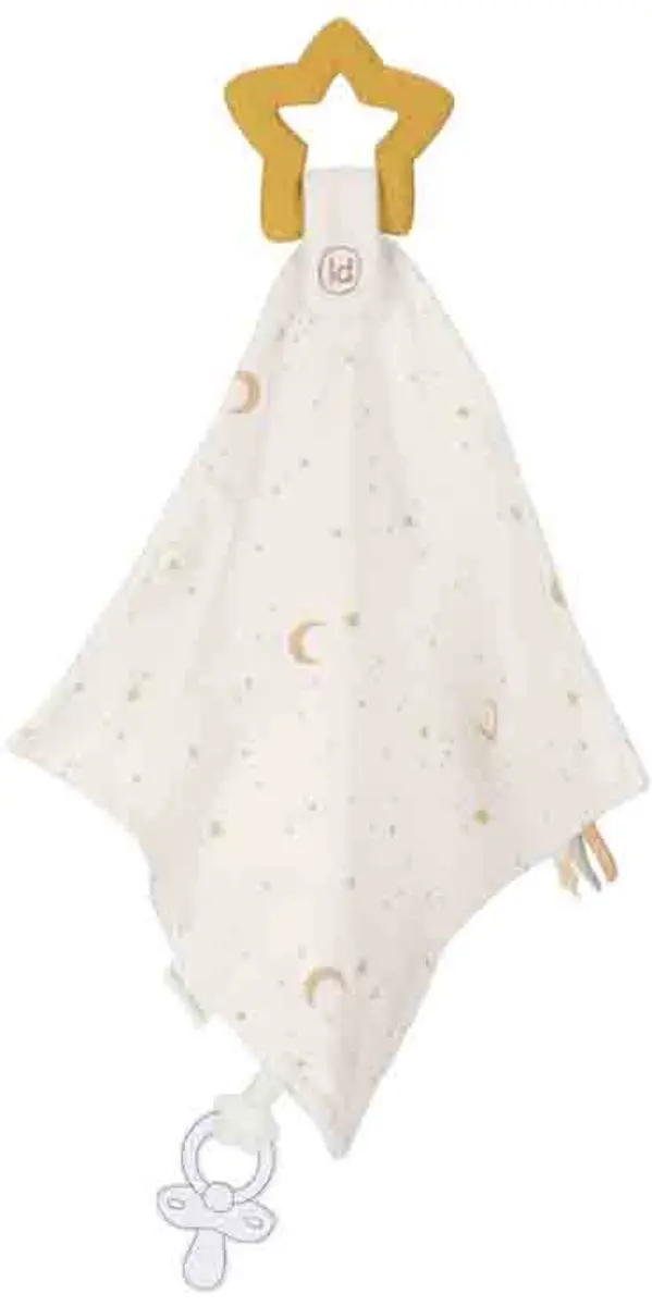 Little Dutch Newborn Naturals Knuffeldoekje Wit - afbeelding 3 van 6