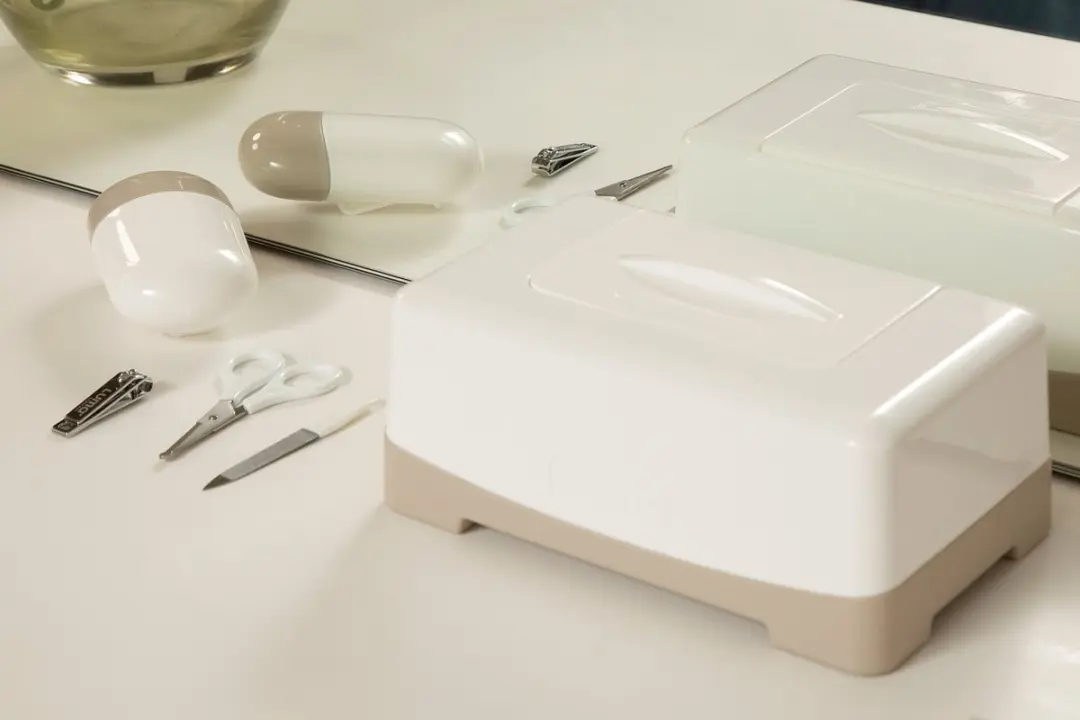 LUMA Easy Wipe Box - Almond White - afbeelding 3 van 5