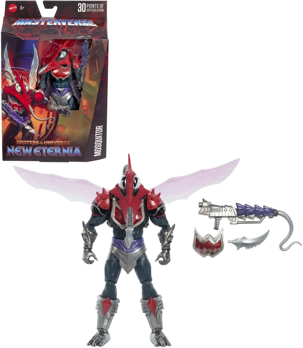 Mattel Masters of the Universe Mosquitor Actiefiguur 18cm - MATTJHJ80 - Multi