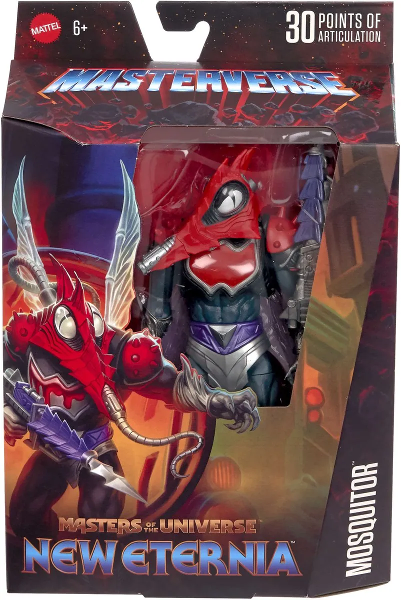 Mattel Masters of the Universe Mosquitor Actiefiguur 18cm - MATTJHJ80 - Multi