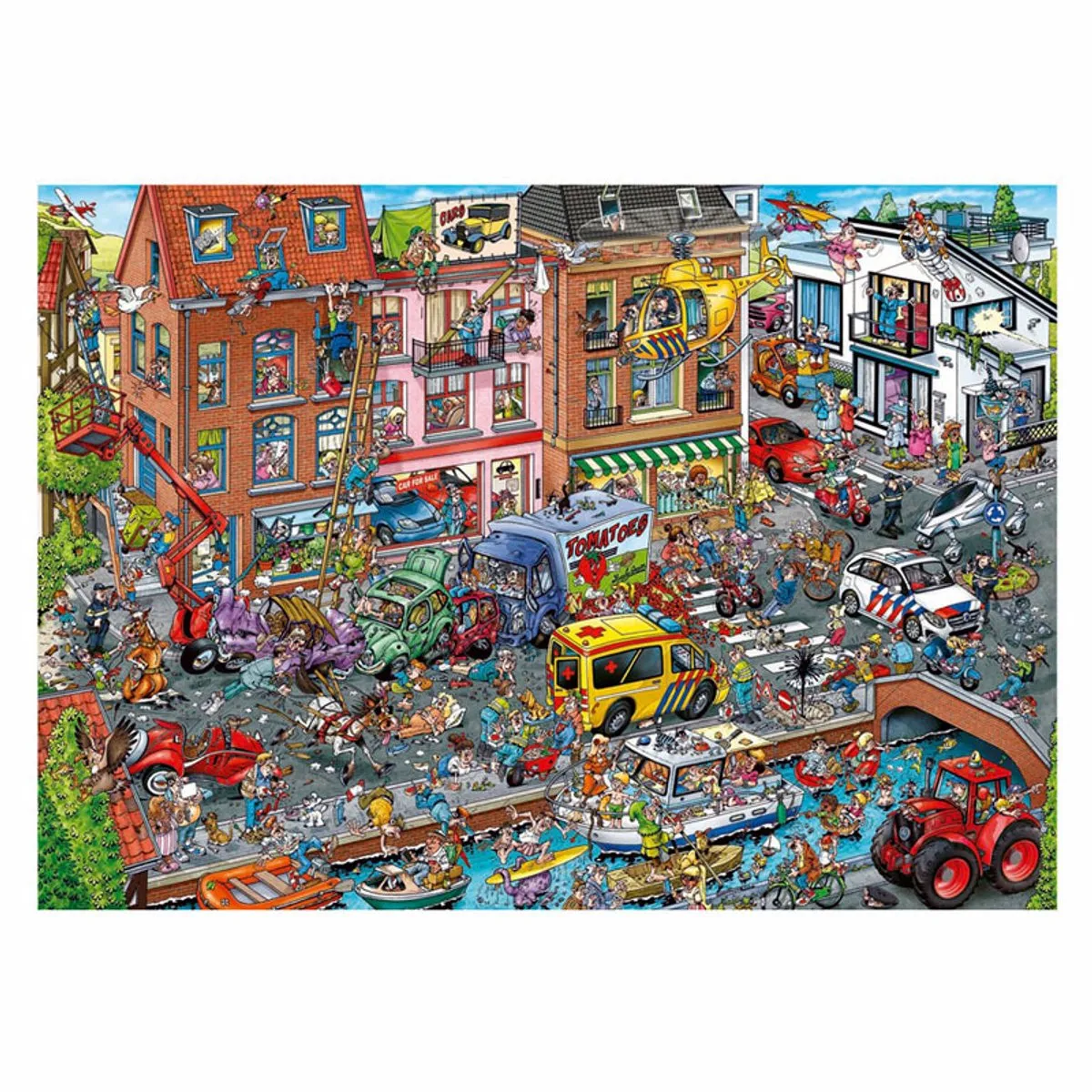 Ravensburger Ray's Comic Series Time Travel 3 Legpuzzel 1000 Stuks - Multicolor