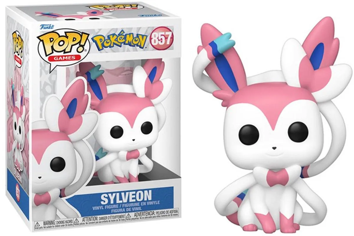 Funko Pop Games Pokémon Sylveon #857 - Multi