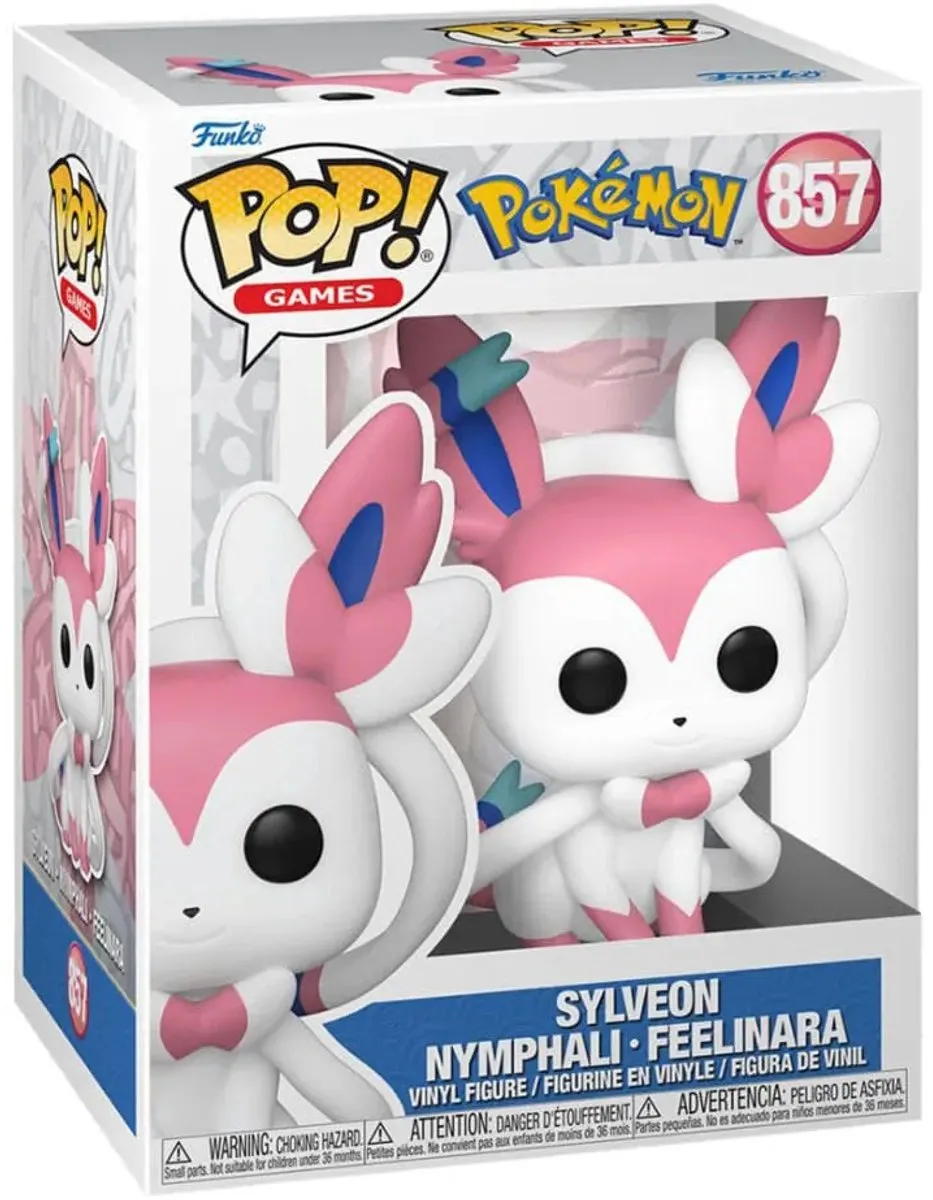 Funko Pop Games Pokémon Sylveon #857 - Multi - afbeelding 6 van 6
