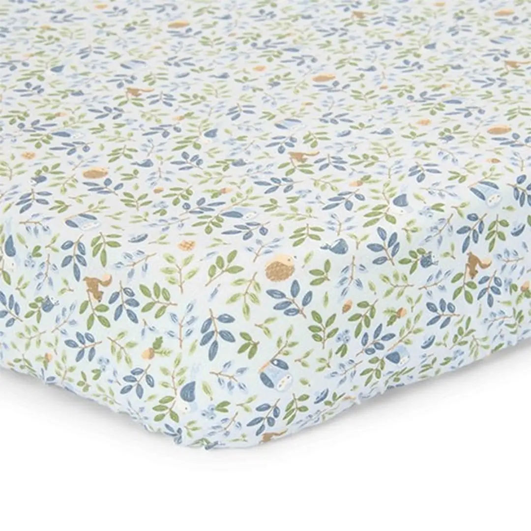 Little Dutch Wieg Hoeslaken - Blauw