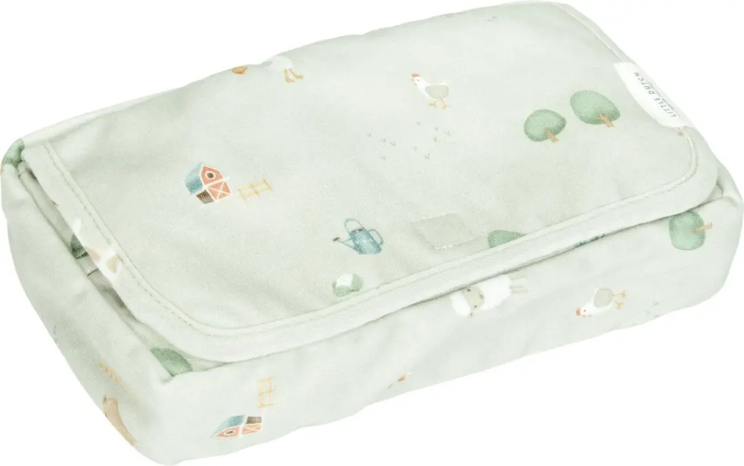 Little Dutch Little Farm Babydoekjeshoes Groen