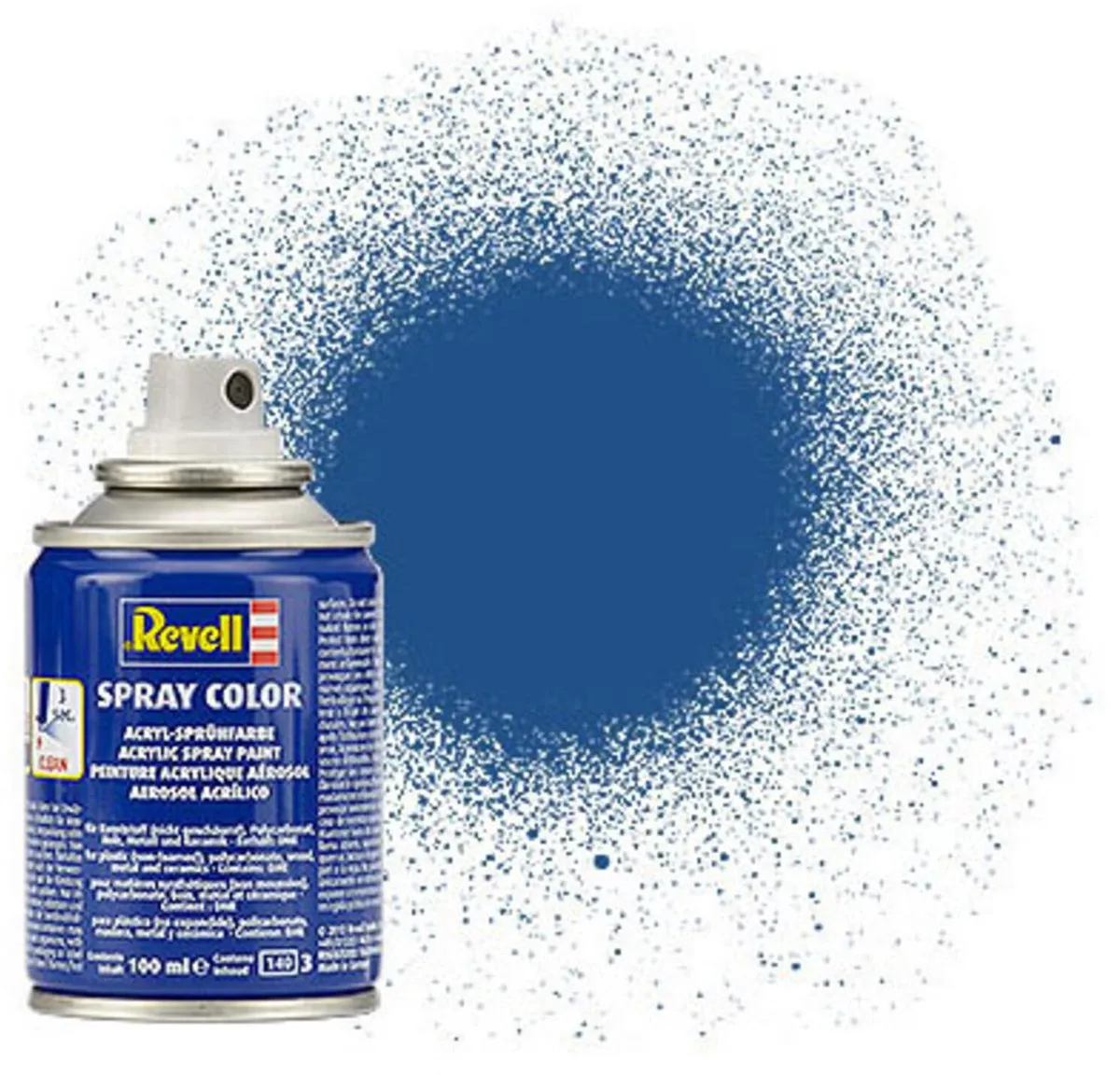 Revell Acryl Spray Blauw Matt 100ml