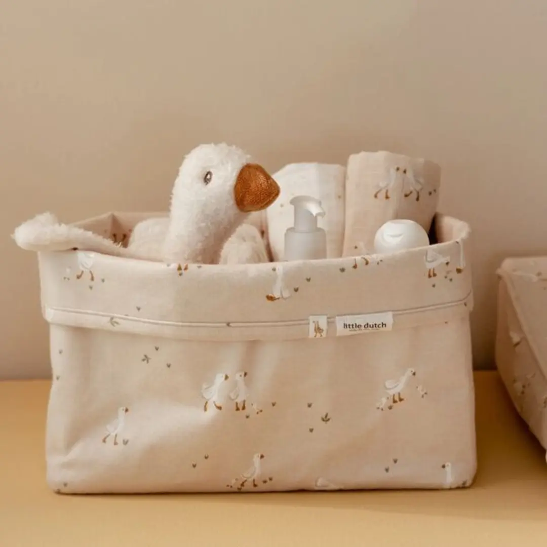 Little Dutch Newborn Naturals Commodemandje - Wit - afbeelding 5 van 6