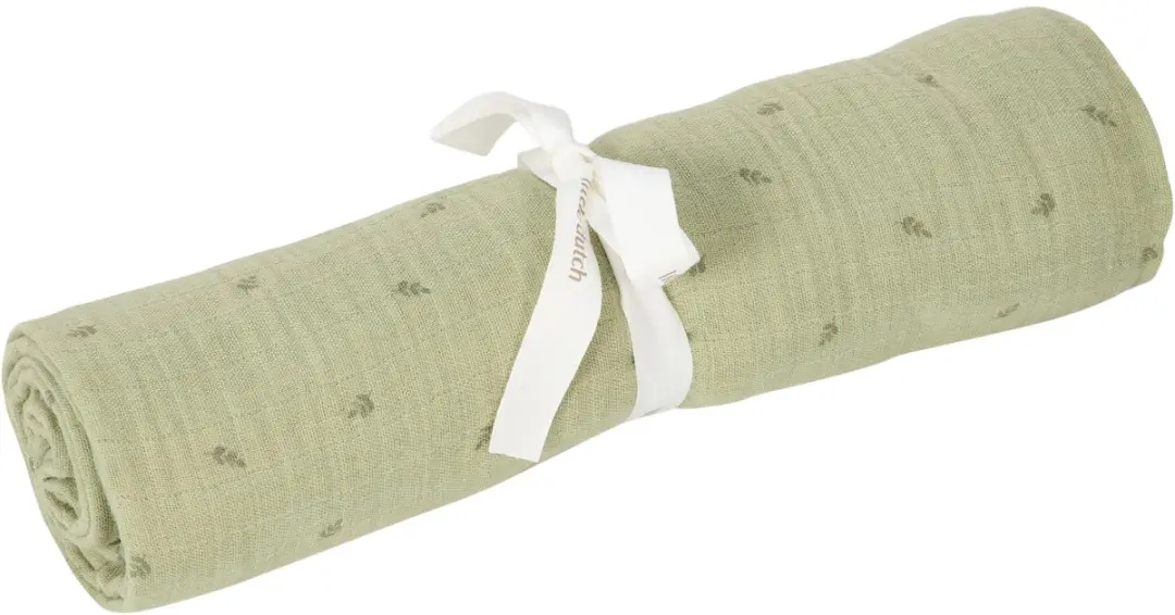 Little Dutch Swaddle Essentials - Groen 120cm - afbeelding 6 van 6