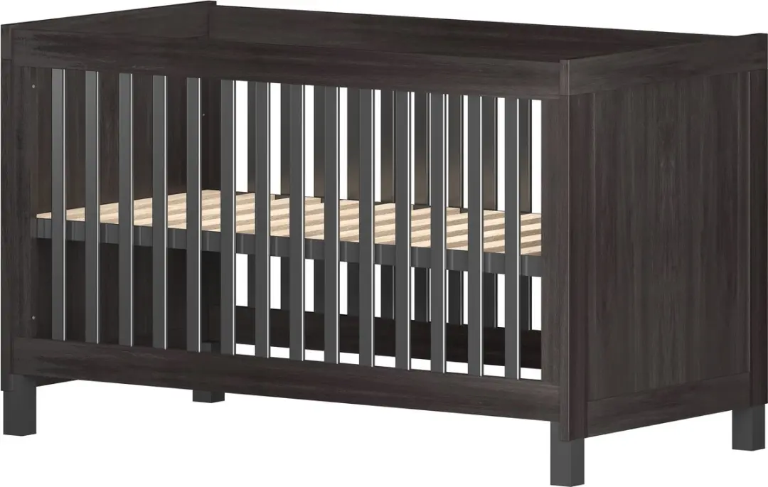 Born Lucky Meegroei Ledikant Roxy Dark Oak 70 x 140 cm