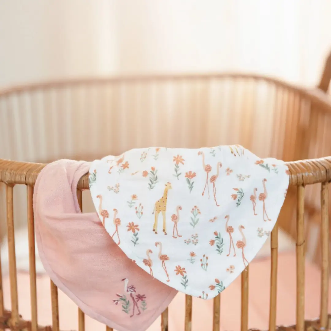 Little Dutch Blooming Safari Bandana Slab