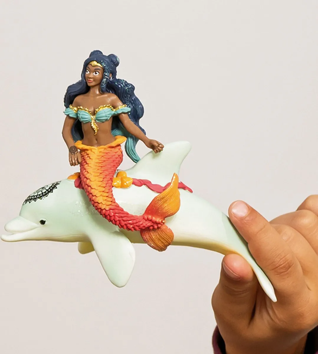 Schleich Isabelle op Dolfijn Speelfiguur 70719 - Multikleur