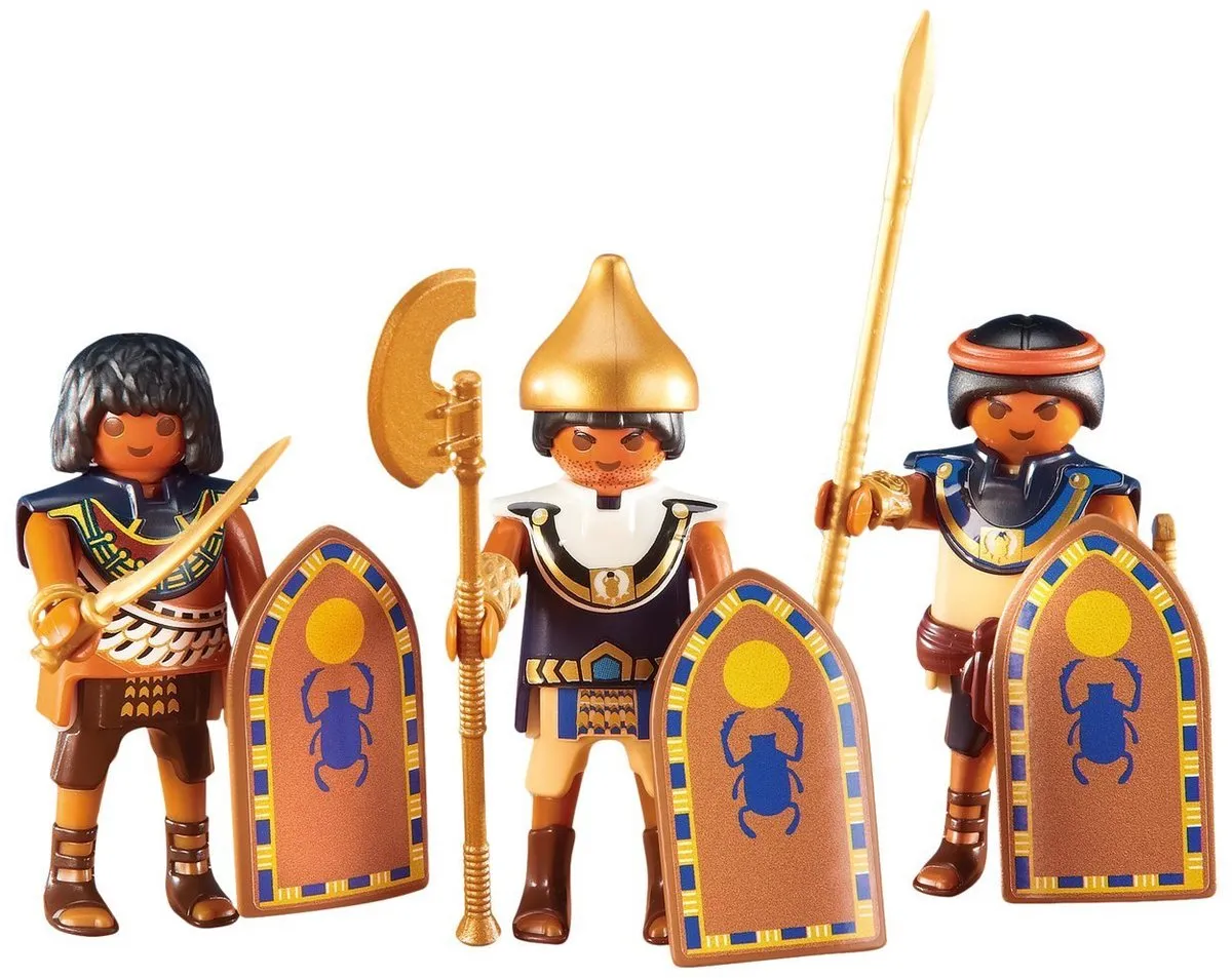 Playmobil 6488 3 Egyptische Soldaten