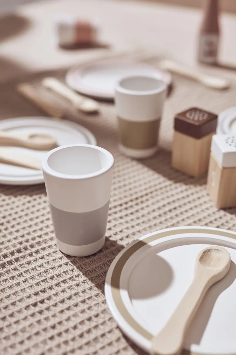 Kids Concept Houten Speelset Bistro 12-delig - Multi - afbeelding 4 van 6