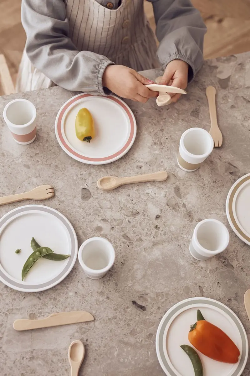 Kids Concept Houten Speelset Bistro 12-delig - Multi - afbeelding 3 van 6