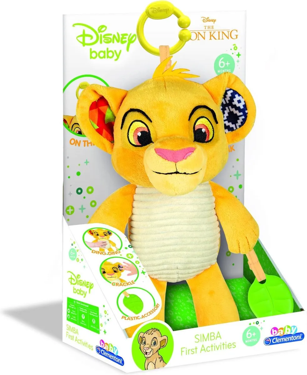 Clementoni Disney Leeuwenkoning Activiteitenknuffel - Multicolor