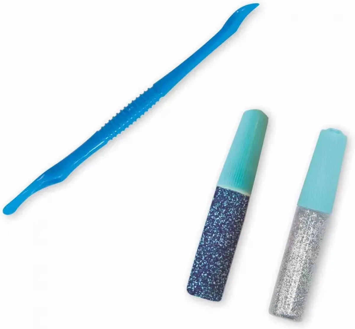 Janod Glitter Superhelden Knutselset - 3 Afbeeldingen - Multikleur