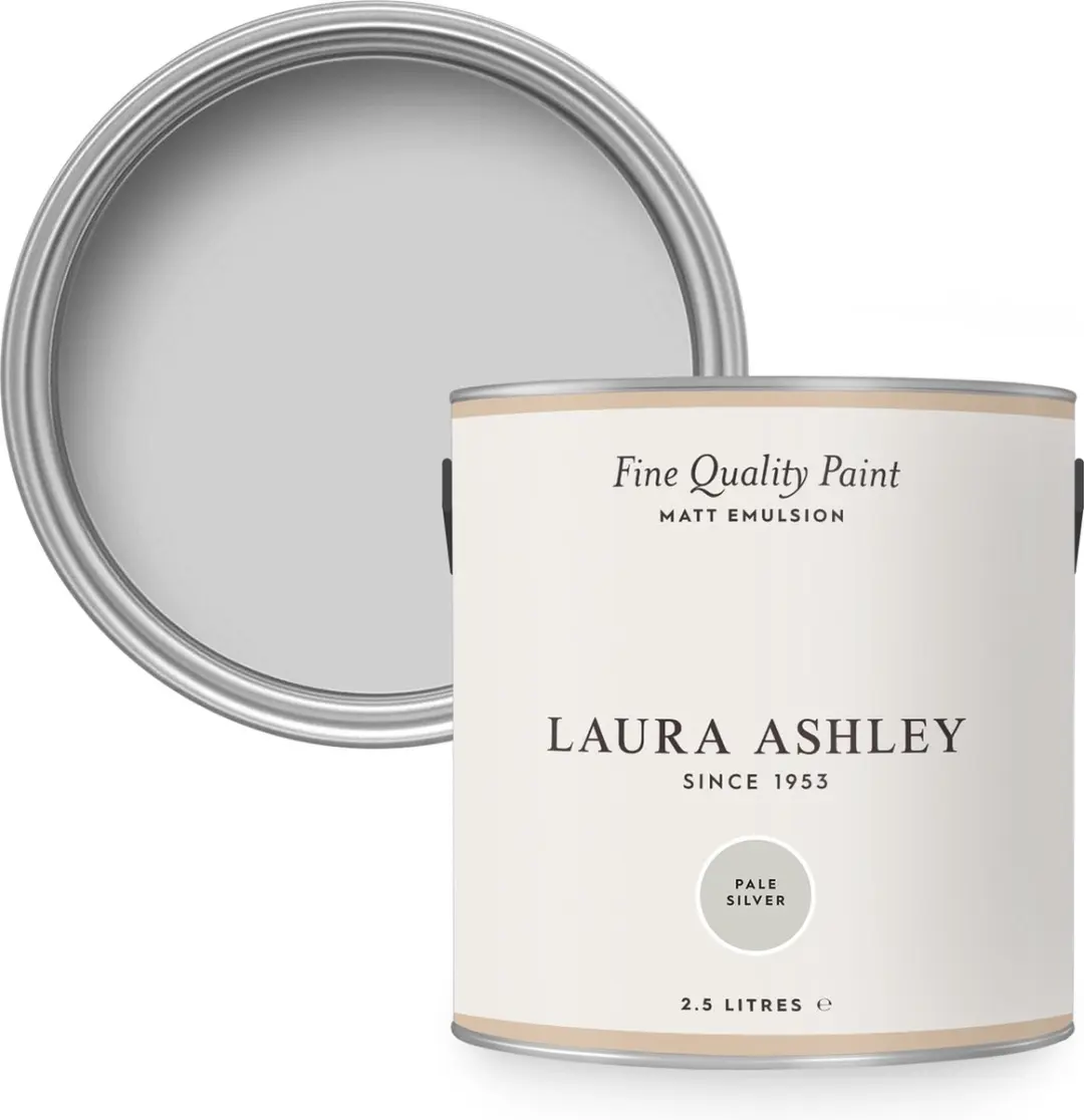 Laura Ashley Pale Silver Muurverf