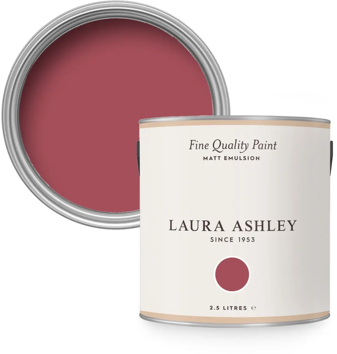Laura Ashley Muurverf Mat 2.5L Pale Rood/Paars