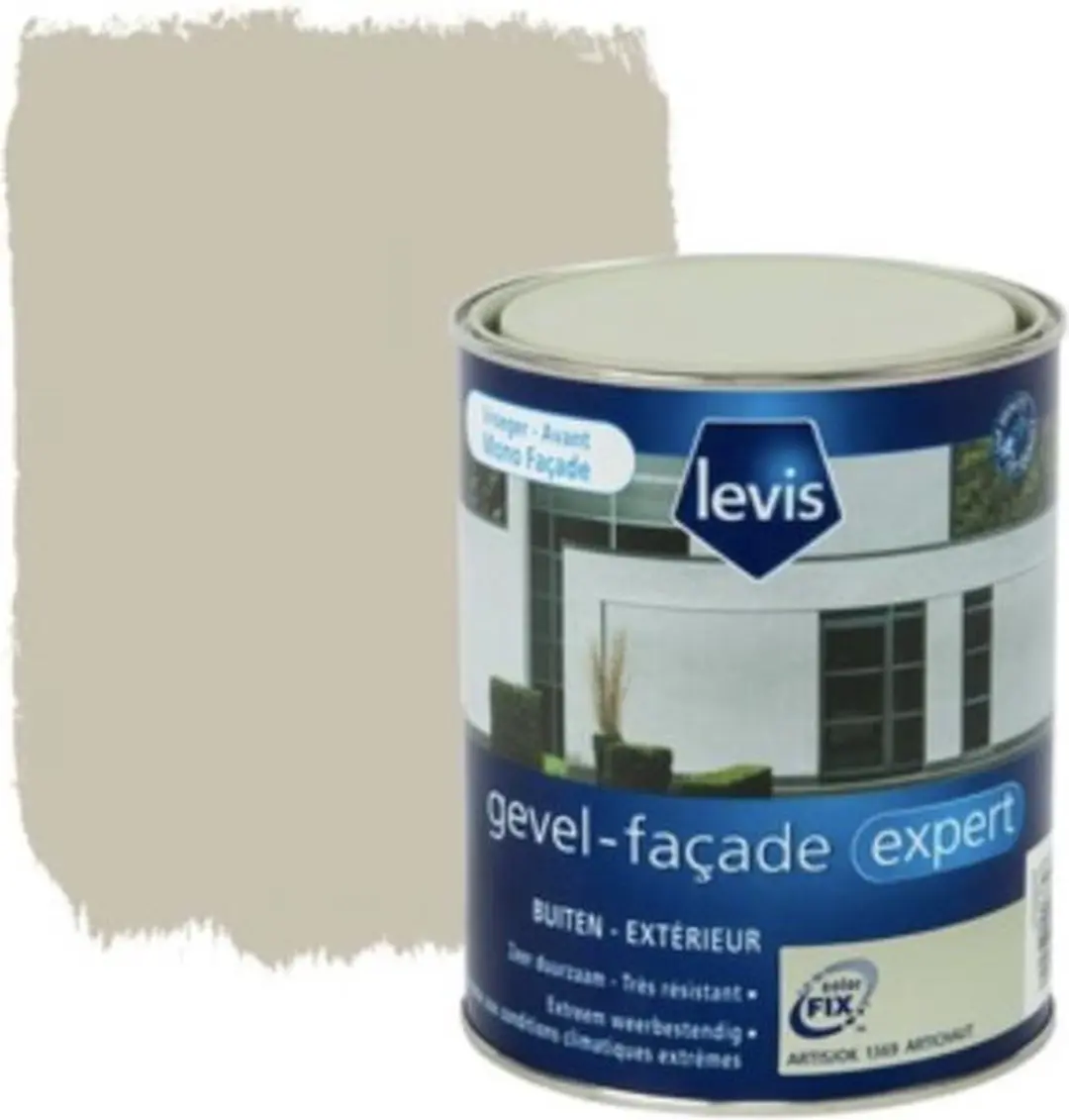 Levis Gevel Expert muurverf zijdeglans artisjok 1 L