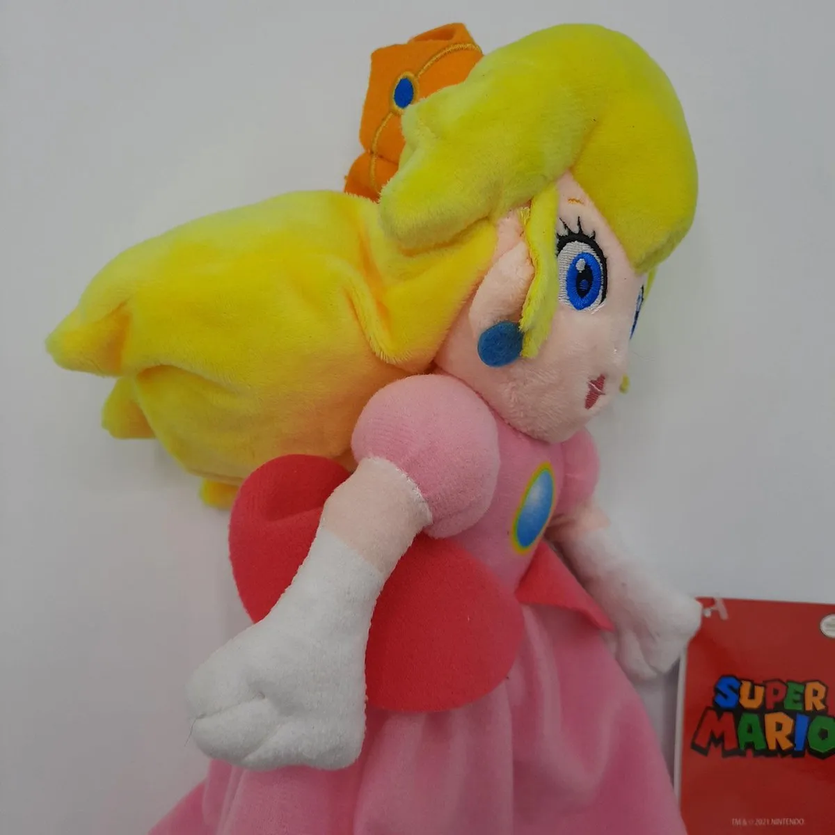 Nintendo Super Mario Prinses Peach Knuffel - 29cm - Roze