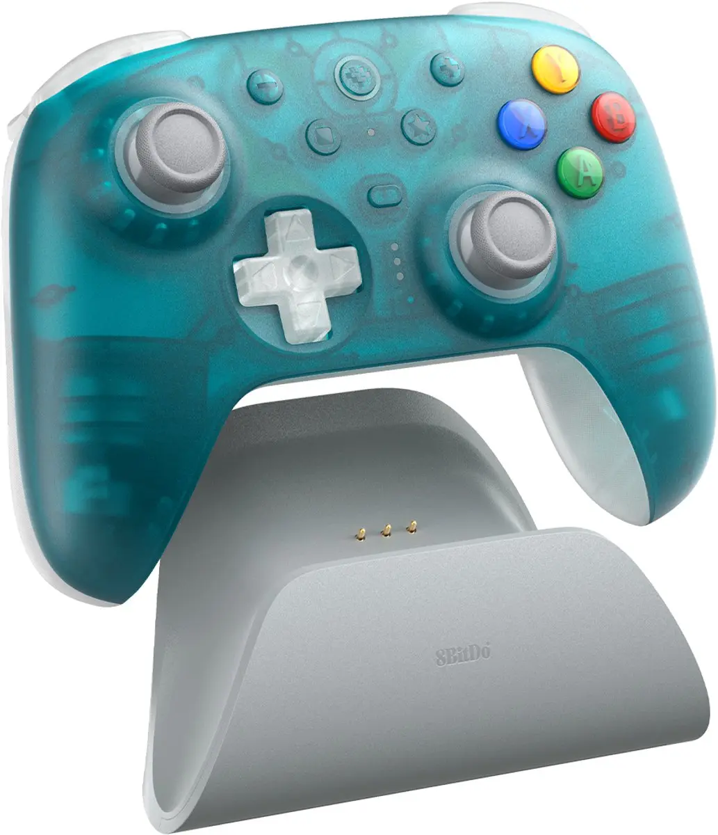 8BitDo Ultimate 2 Wireless 2.4G Blauw - 2.4GHz USB - afbeelding 6 van 6