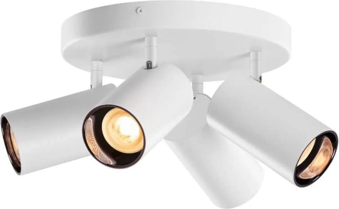 SLV Asto Tube Opbouwspot 4x GU10 - Wit