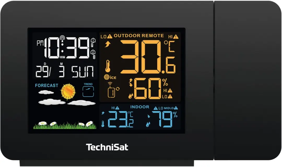 Technisat iMETEO P1 Weerstation - Zwart - afbeelding 3 van 5