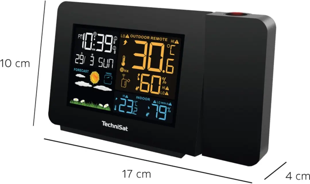 Technisat iMETEO P1 Weerstation - Zwart - afbeelding 5 van 5
