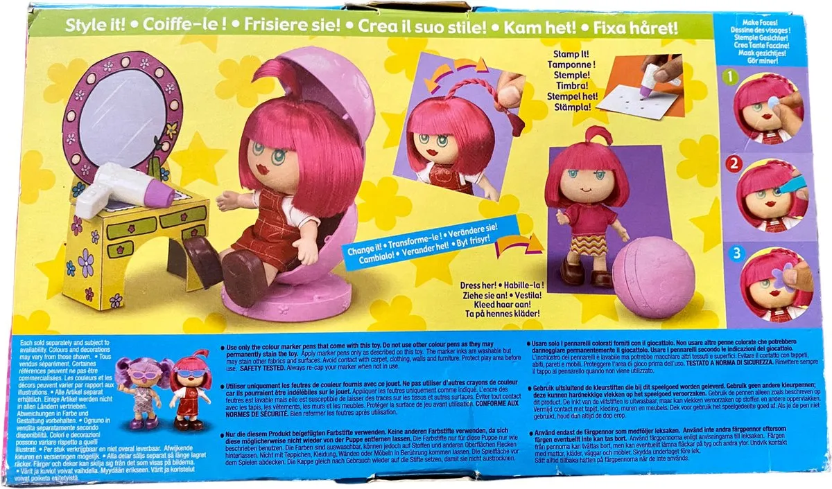 Mattel Pixie Magische Kapsel Gezichten Poppen Speelset