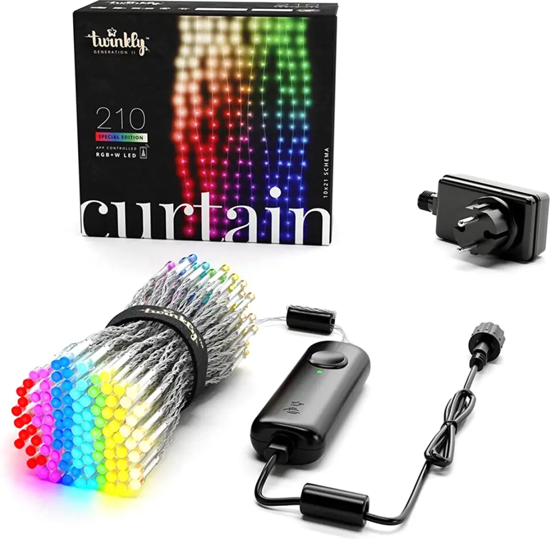 Twinkly Curtain Lichtgordijn 210 RGBW