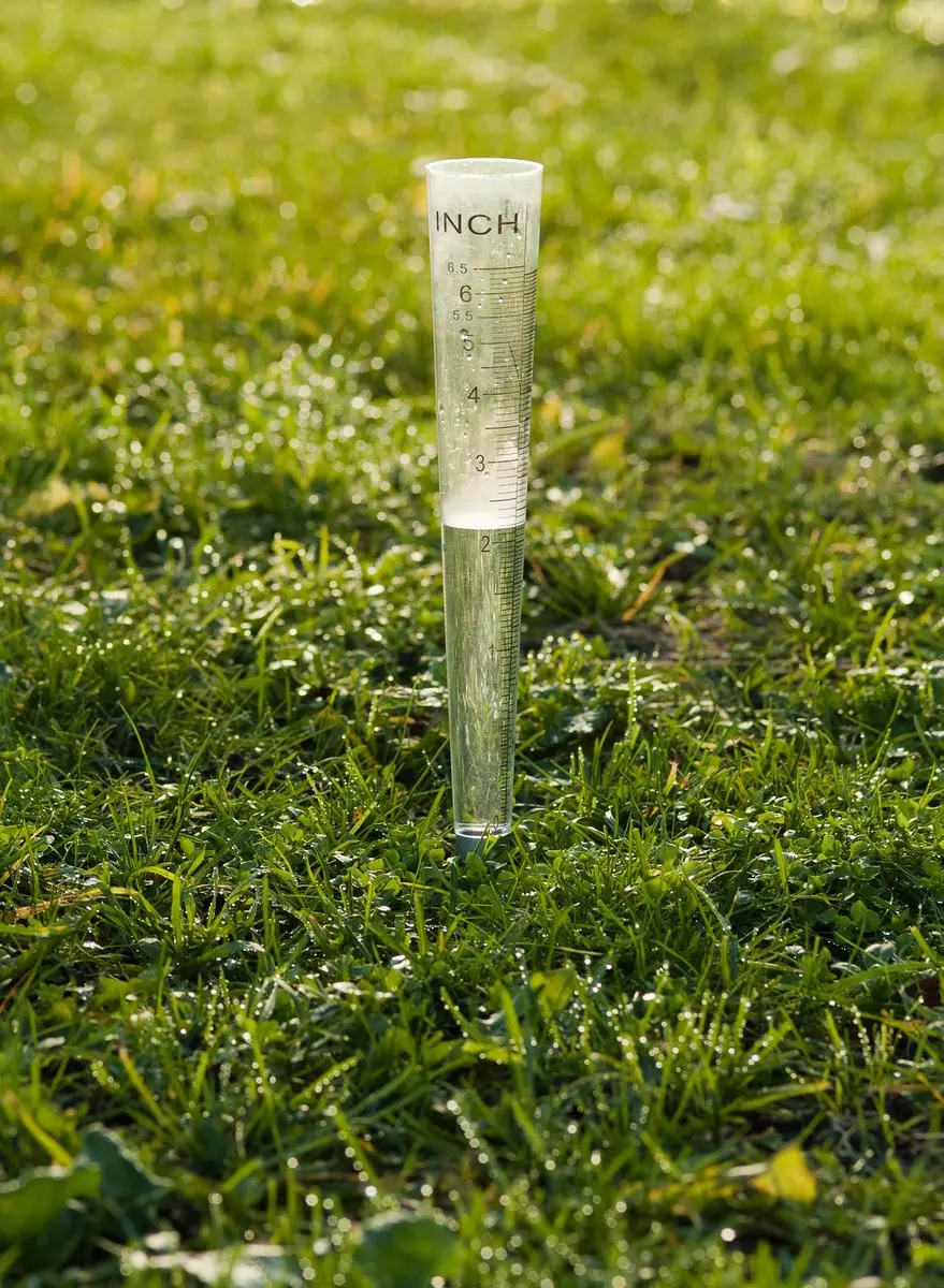 Nature Regenmeter Ø4x30.8cm Transparant
