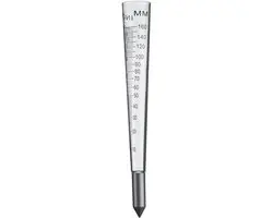 Nature Regenmeter Ø4x30.8cm Transparant