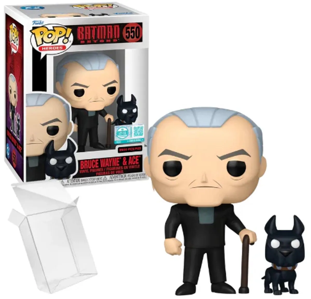 Funko Pop! Batman Beyond Bruce Wayne & Ace #550 - Multi - afbeelding 2 van 2
