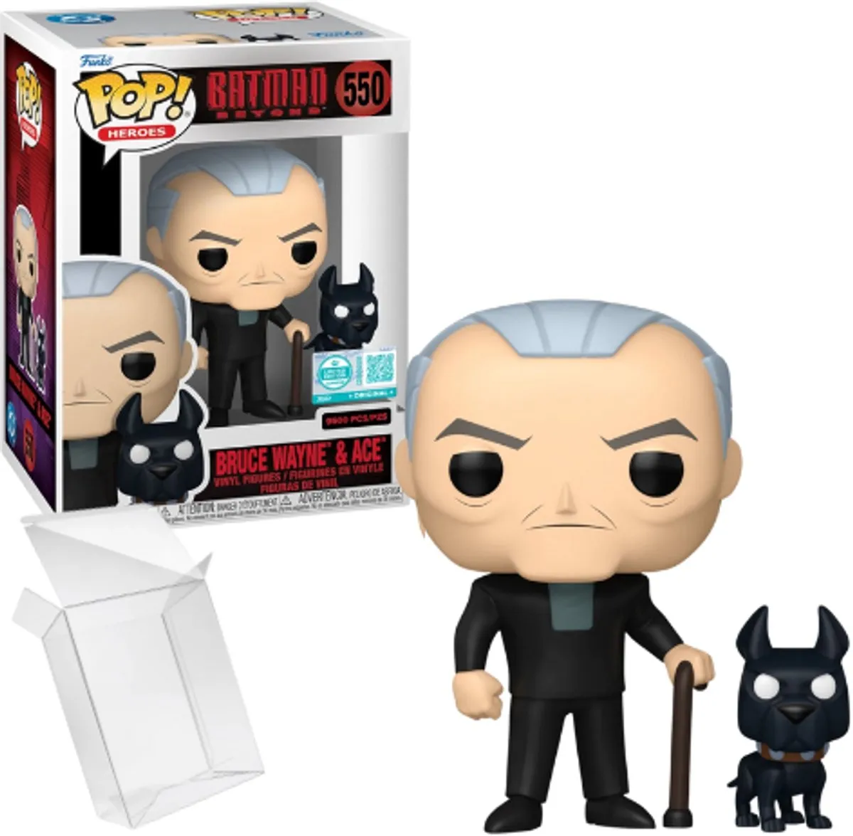 Funko Pop! Batman Beyond Bruce Wayne & Ace #550