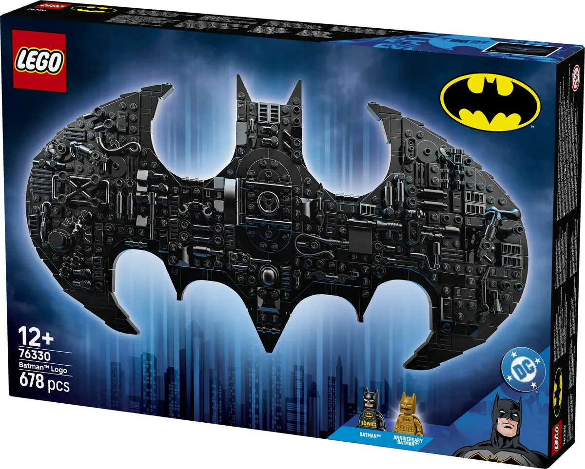 LEGO DC Batman Logo Bouwpakket 76330 - 678 Stukken - 2 Minifiguren