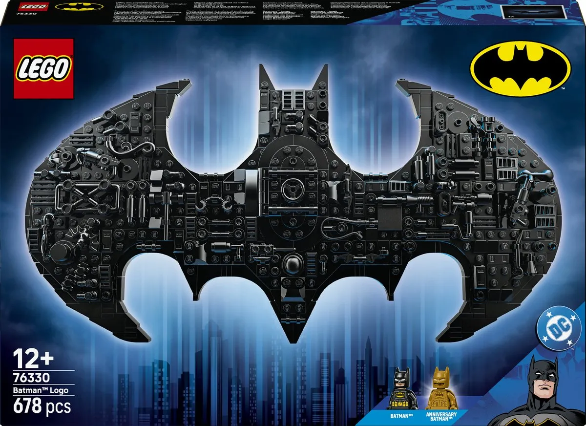 LEGO DC Batman Logo Bouwpakket 76330 - 678 Stukken - 2 Minifiguren