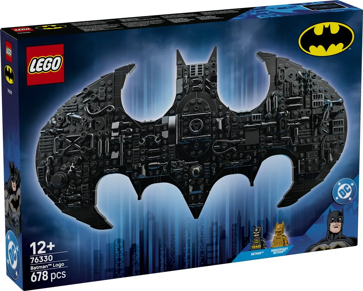 LEGO DC Batman Logo Bouwpakket 76330 - 678 Stukken - 2 Minifiguren