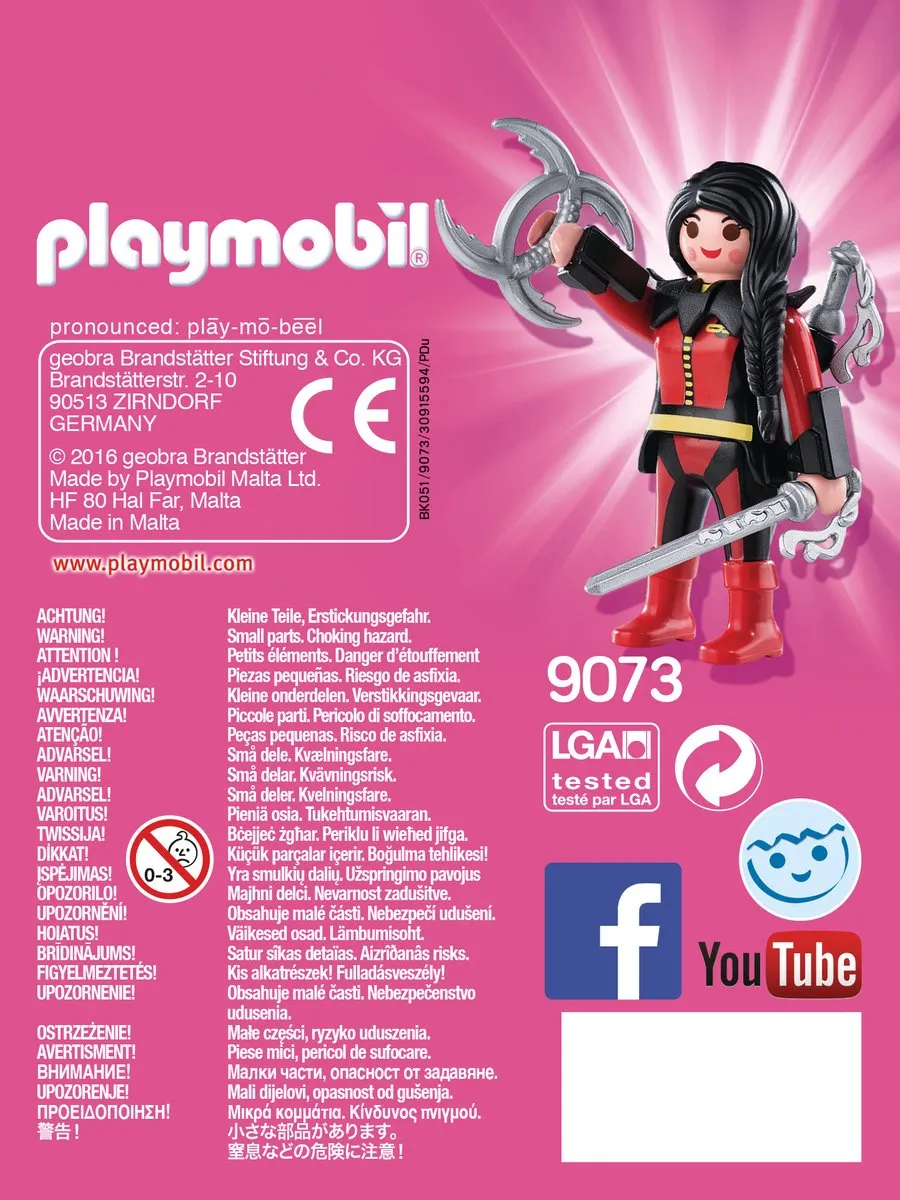 Playmobil 9073 Zwaardvechtster