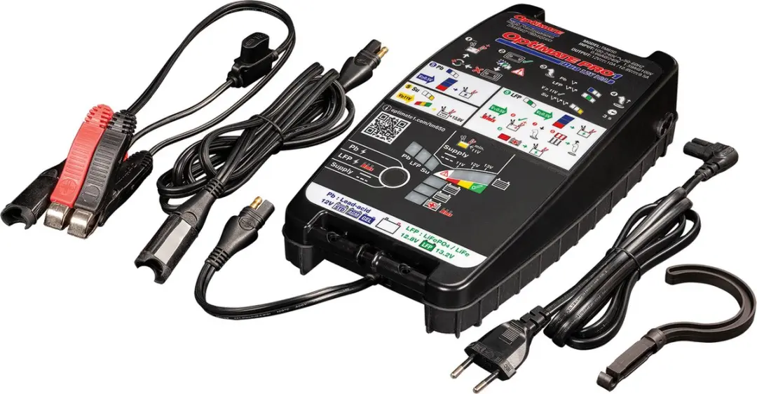 Tecmate Optimate PRO-1 Duo 12V 10A Acculader