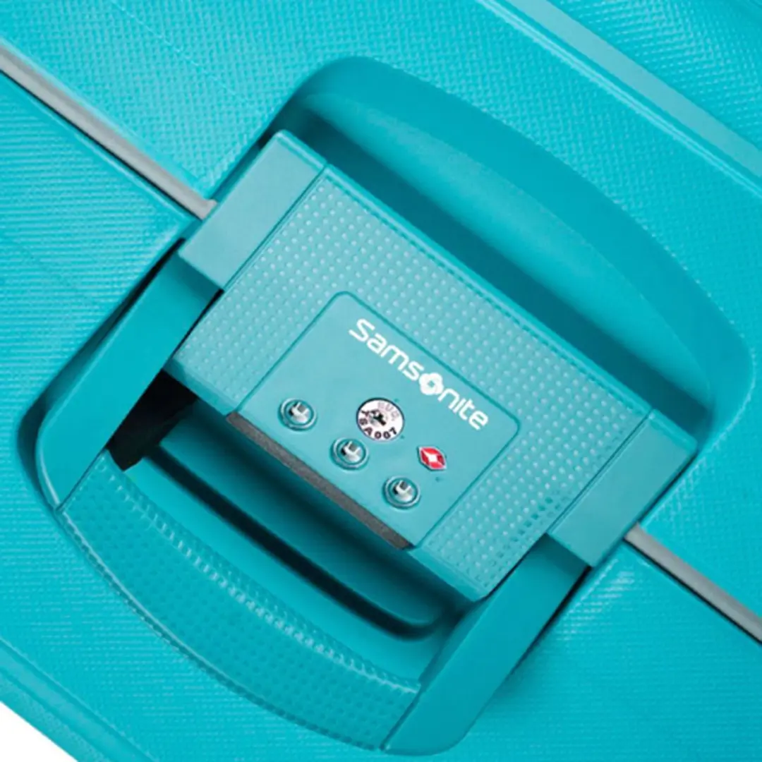 Samsonite S'CURE SPINNER 55/20 Koffer - Handbagage 34L - Turquoise - afbeelding 5 van 6