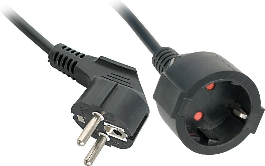 Lindy 30245 Stroom Verlengkabel 5m 3G 1,5mm²