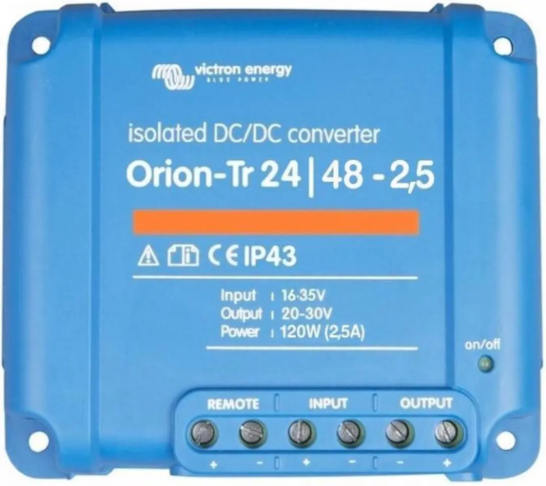 Victron Orion-Tr 24/48-2,5A Geïsoleerde DC-DC Converter - Zwart