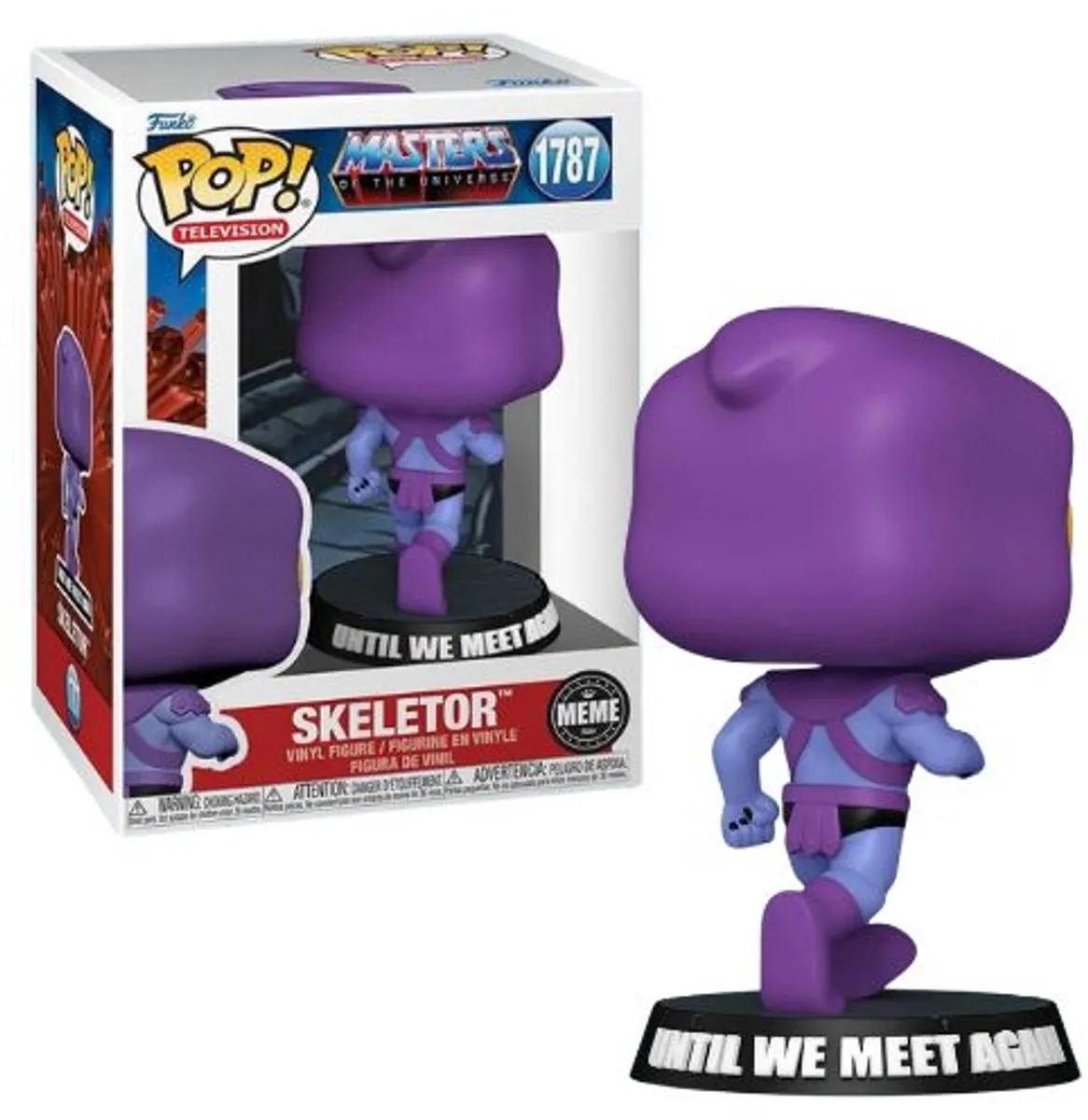 Funko Pop! Masters of the Universe Skeletor #1787 - Multicolor