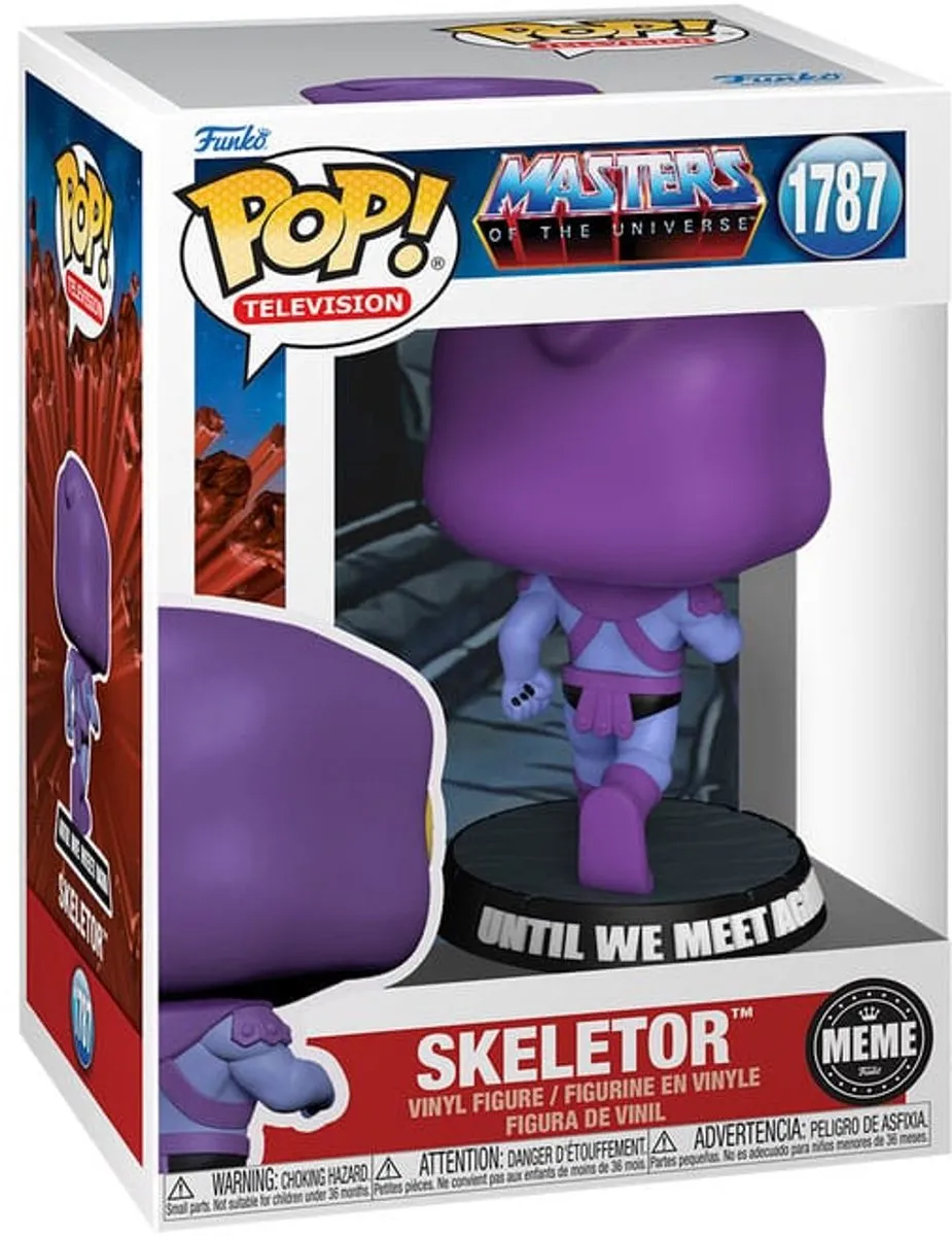Funko Pop! Masters of the Universe Skeletor #1787 - Multicolor