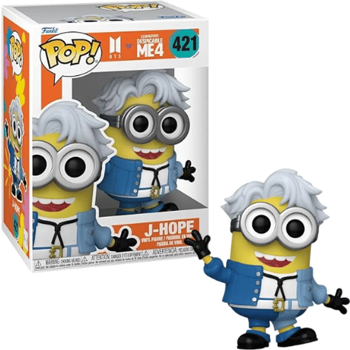 Funko Pop! Minions Despicable Me 4 - J-Hope Vinylfiguur - Meerkleurig